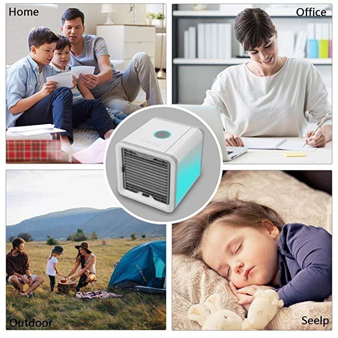 Arctic Air Portable Conditioner Humidifier Purifier Mini Cooler (White)