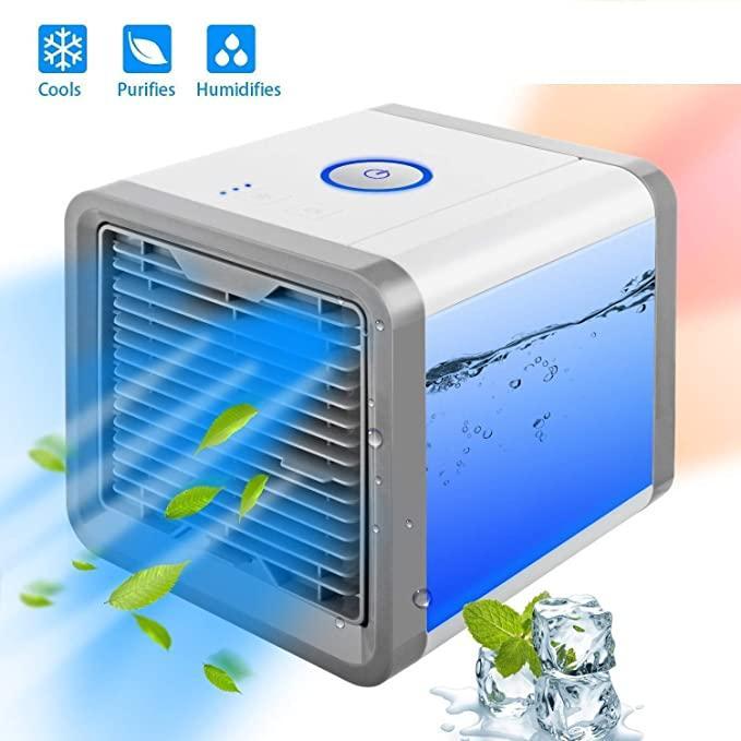 Arctic Air Portable Conditioner Humidifier Purifier Mini Cooler (White)